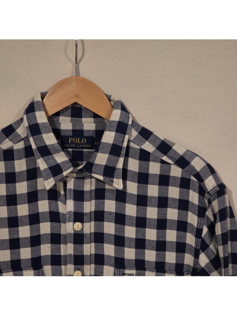 Polo Ralph Lauren Flannel Double Cloth Shirt L